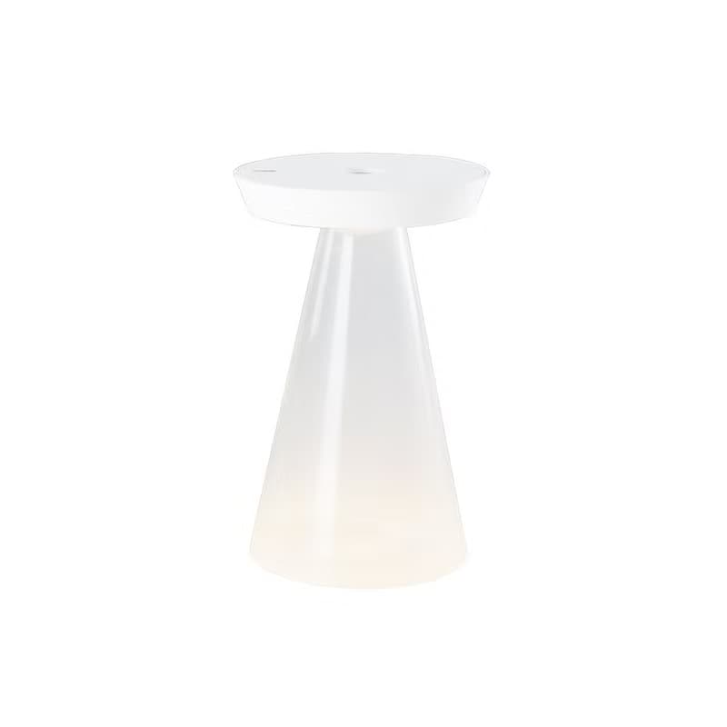 【禮物】義大利UBIQUA Torus Glass 秘境幽浮USB充電式玻璃座桌燈