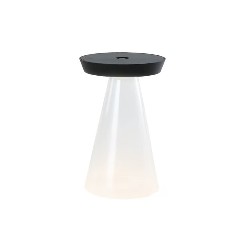 【禮物】義大利UBIQUA Torus Glass 秘境幽浮USB充電式玻璃座桌燈