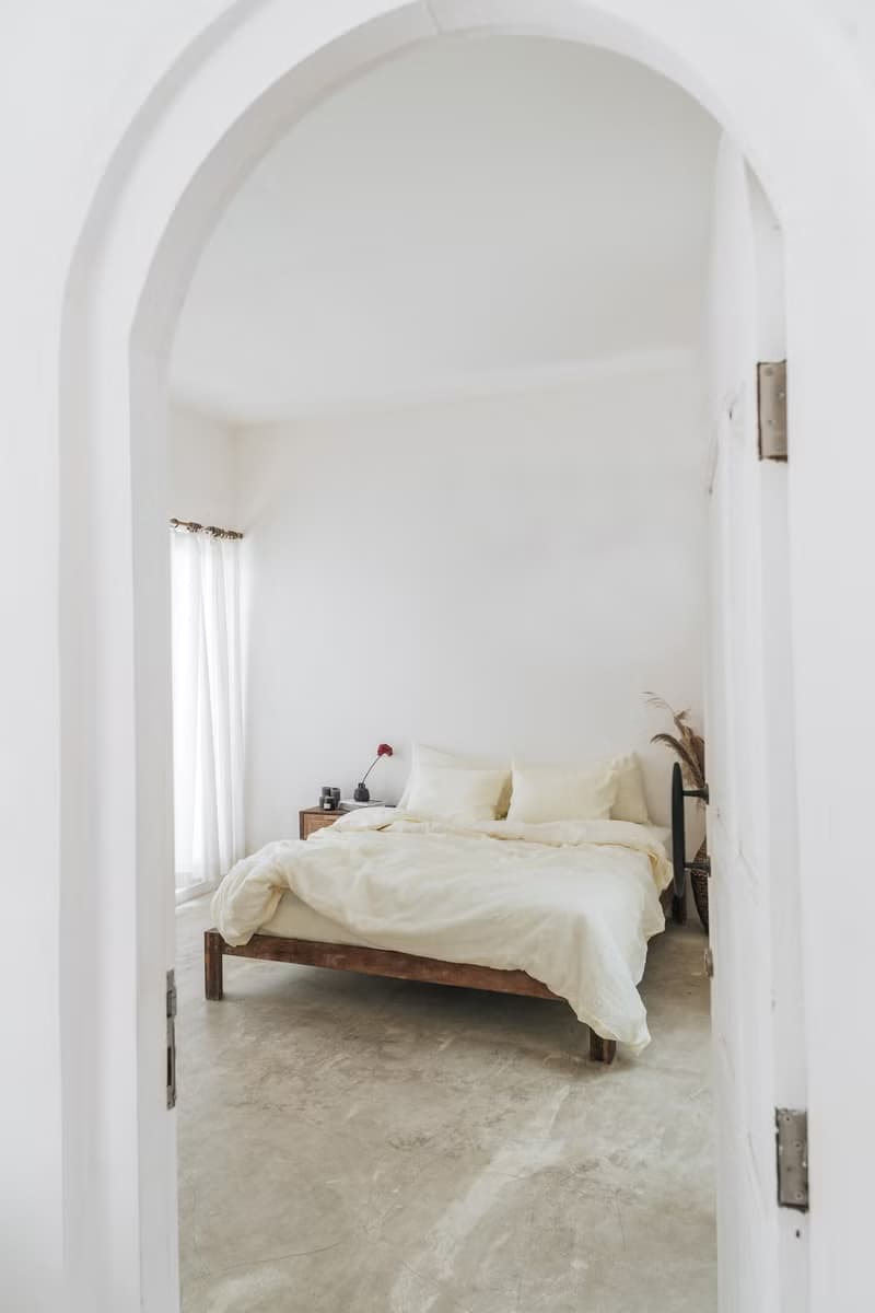Ivory linen duvet cover / Softened linen / Comforter cover / Quilt cover