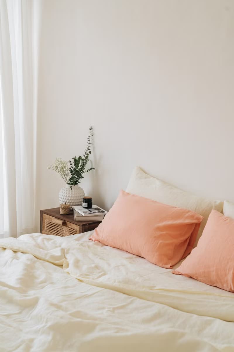 Ivory linen duvet cover / Softened linen / Comforter cover / Quilt cover