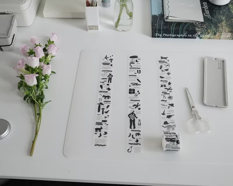 陽光太強  和紙 PET 紙膠帶