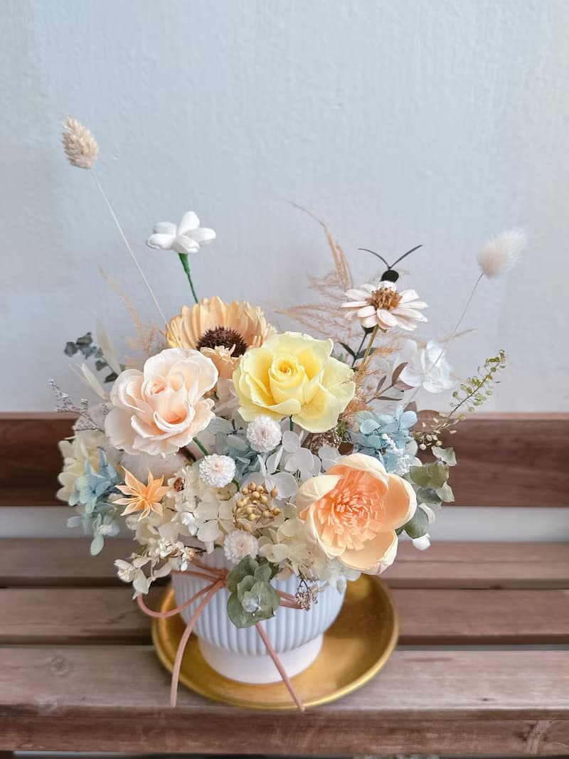 美好時光 | 靜靜盛開的日子-開幕花禮、新居落成、永生花、花禮