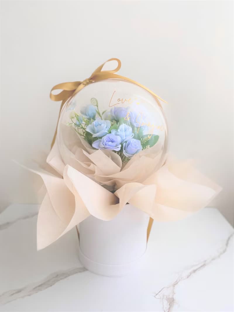 氣球花束禮盒(小朵花束款)/畢業禮/母親節禮物/生日禮/開幕禮