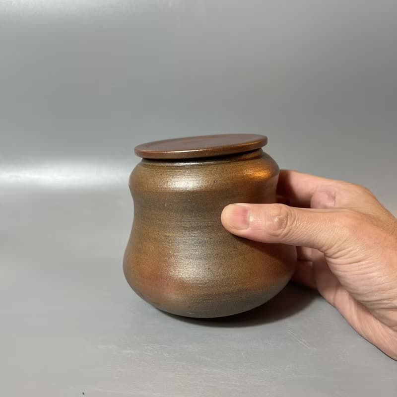 重落灰6兩茶倉 / 茶罐 / 藏茶器  / 小平凡手作