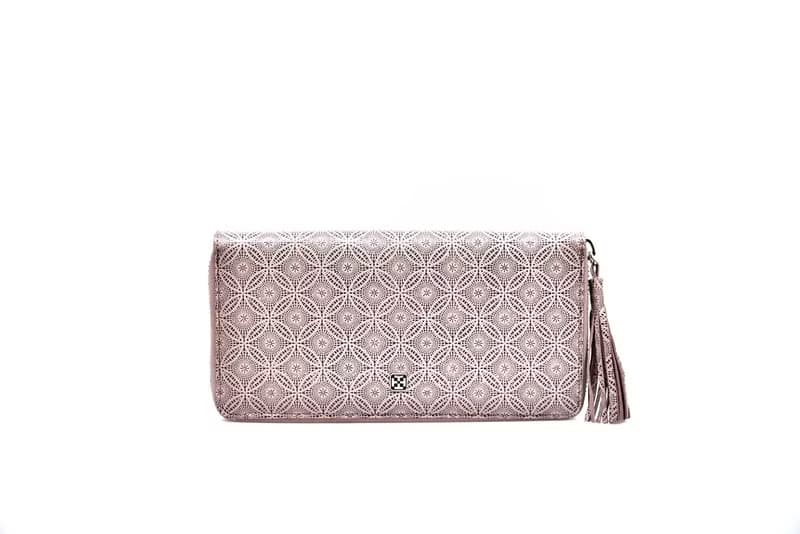 Tosca | Tassel Wallet - 復古羊皮 真皮 長錢包 錢包 流穌
