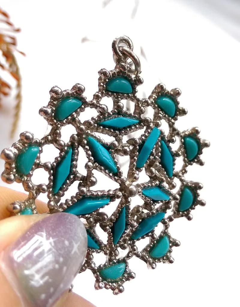 【西洋古董飾品】SOUTHWESTERN JEWELRY style 萬花筒項鍊
