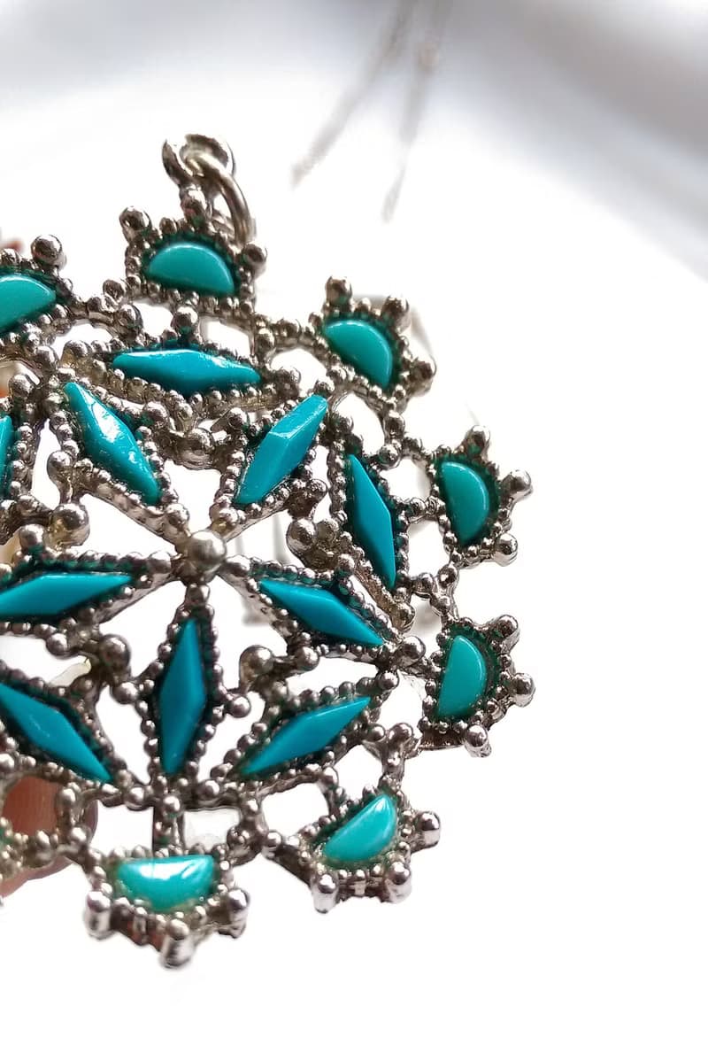 【西洋古董飾品】SOUTHWESTERN JEWELRY style 萬花筒項鍊