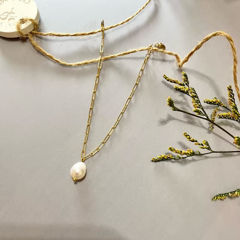 14K包金珍珠手鍊_Moonlight 14KGF bracelet