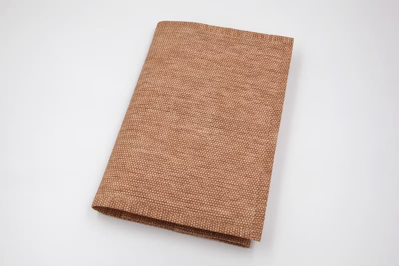 【紙布家】包邊書套、書衣、手帳套、筆記本套 (A5/G16K) 淺棕色
