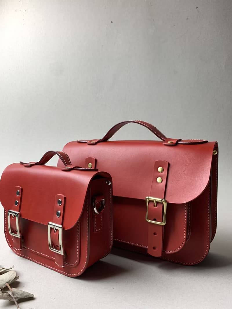 【免費刻名】手工劍橋包小款-含防塵袋