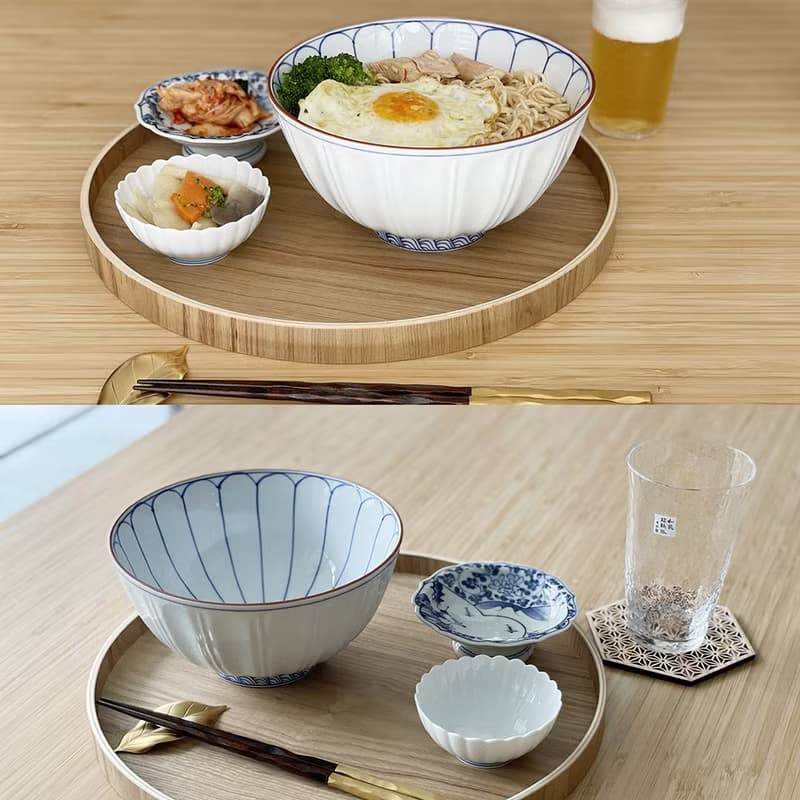 菊割桔梗緣系列 麵碗