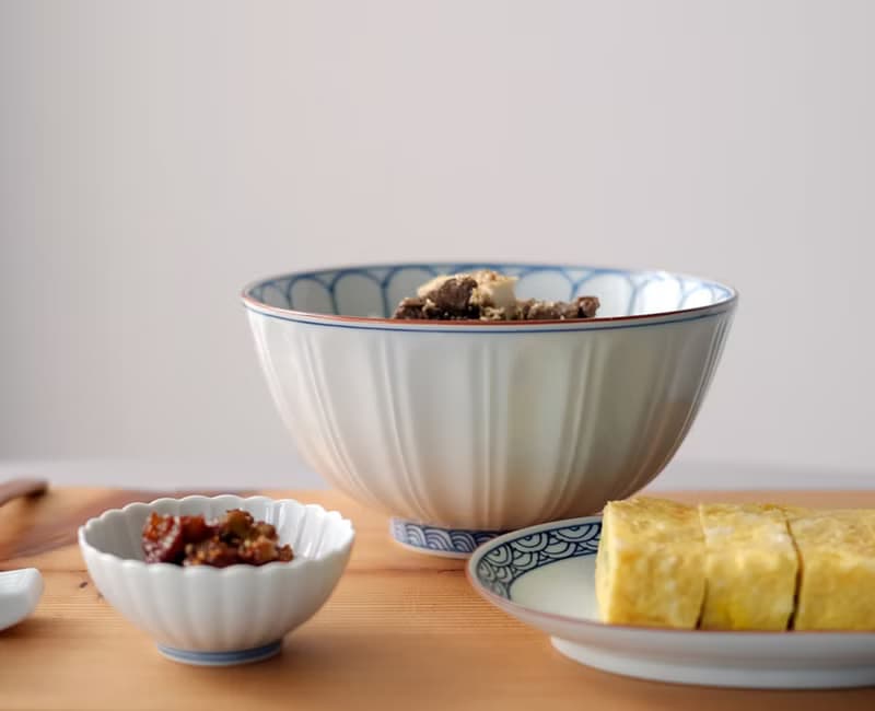 菊割桔梗緣系列 麵碗