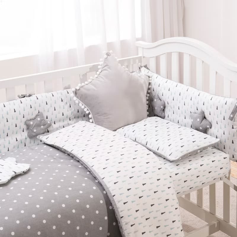 KIDDA 嬰兒床四件套 被子/被套/床笠/被芯 滿月禮物