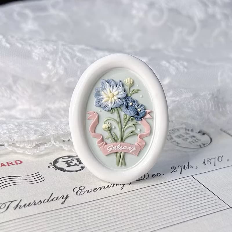 Facula 原創設計 花束立體3D 火漆封蠟