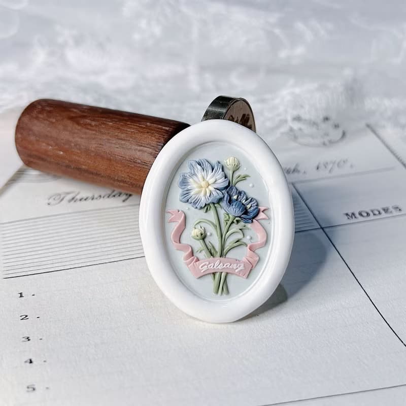 Facula 原創設計 花束立體3D 火漆封蠟