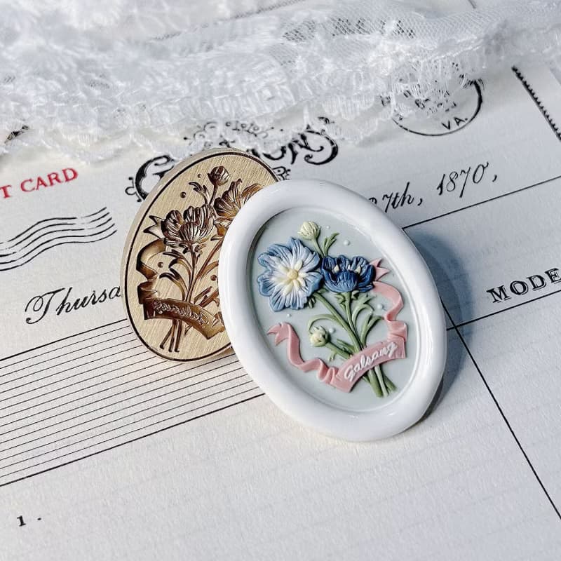 Facula 原創設計 花束立體3D 火漆封蠟