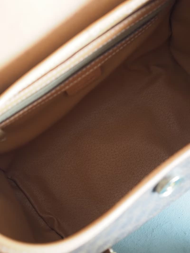 CELINE セリーヌ マカダム ハンドバッグ ブラウン ヴィンテージ