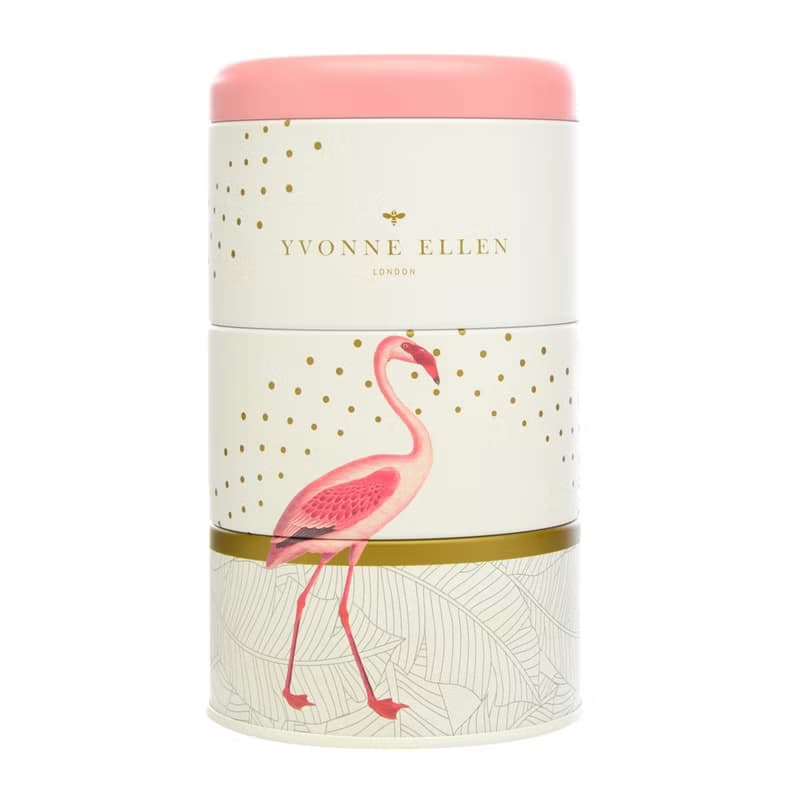 【Portmeirion】Yvonne Ellen | 動物饗宴 三層蠟燭禮盒 紅鶴