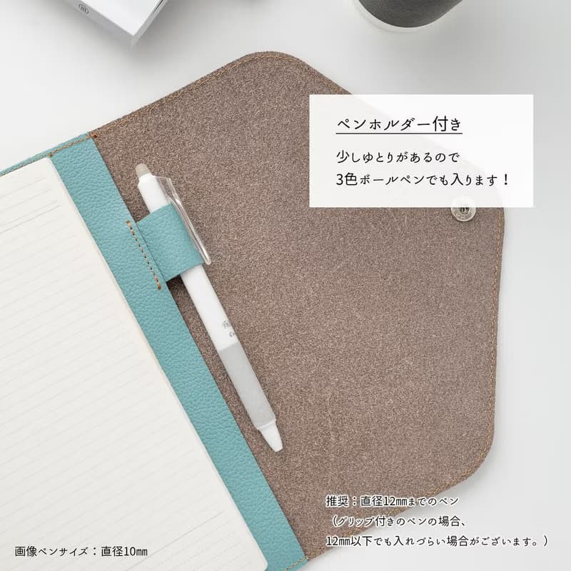A5 ノートカバー 【 シュリンクレザー 】 本革 手帳カバー バイカラー 母の日 GS04K