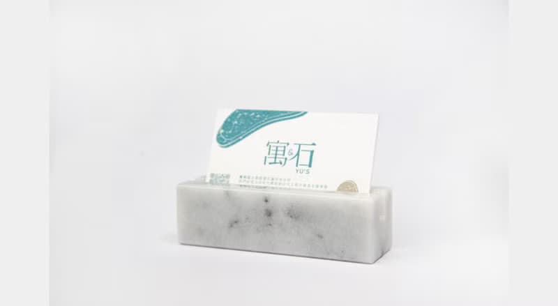 大理石名片座 | 升遷禮、開典禮、開業禮、台灣特色