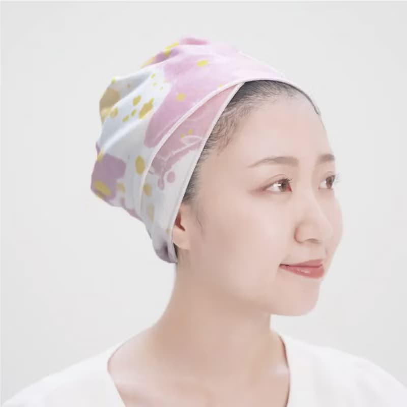 好好棉 - 夏日新花色 自黏擦髮巾【寬版】 L 37x100cm