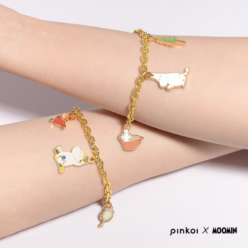 【Pinkoi x Moomin】友誼手鍊 / 歌妮與小美