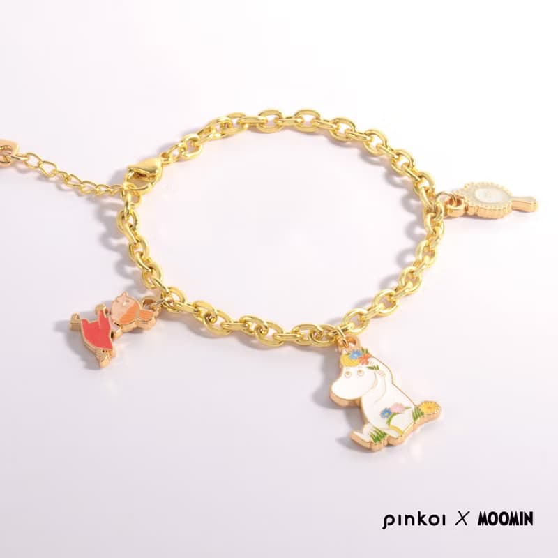 【Pinkoi x Moomin】友誼手鍊 / 歌妮與小美