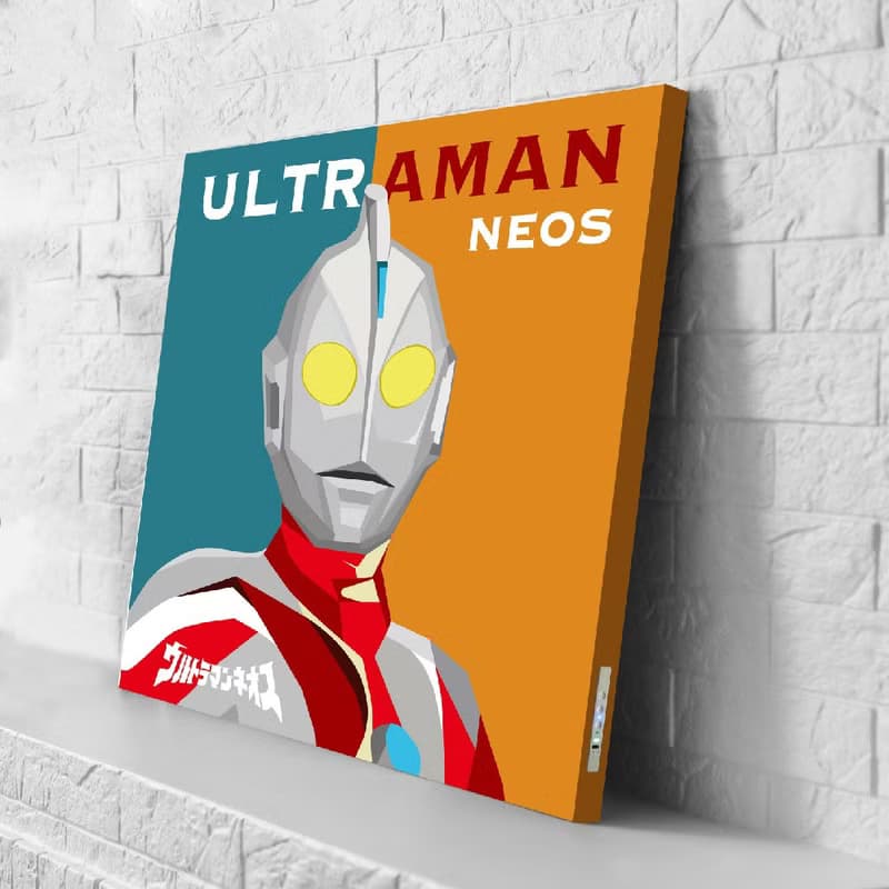 【日本 VisualSonic】藍牙畫布音箱 聯名款- Ultraman Neos