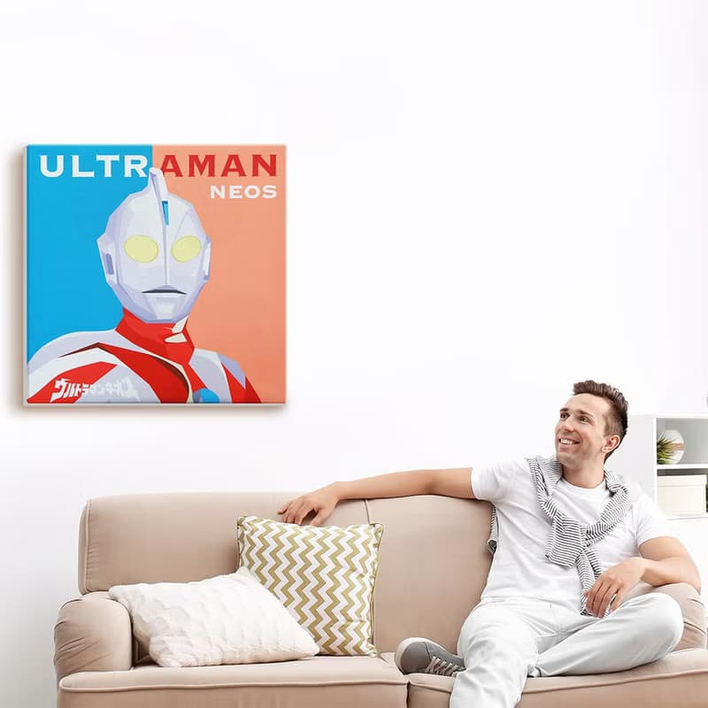 【日本 VisualSonic】藍牙畫布音箱 聯名款- Ultraman Neos