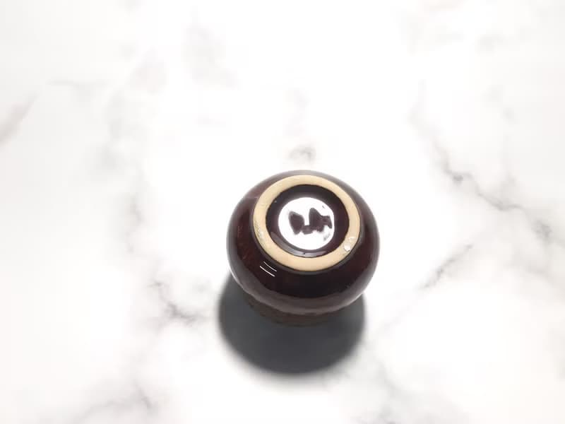 古風小陶罐 防潮蓋 茶葉罐 置物罐 / 蘭亭綠
