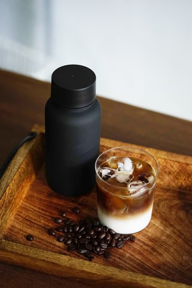 550ml經典黑白配 2件手沖咖啡杯 冷泡熱泡茶附送濾芯  耐熱輕巧