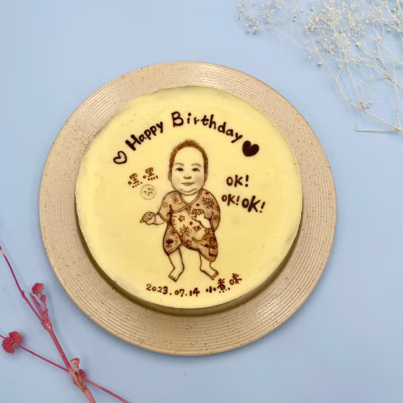 6吋單人整身 | 乳酪蛋糕 生日蛋糕 巧克力芝麻花生蛋糕 滿月蛋糕