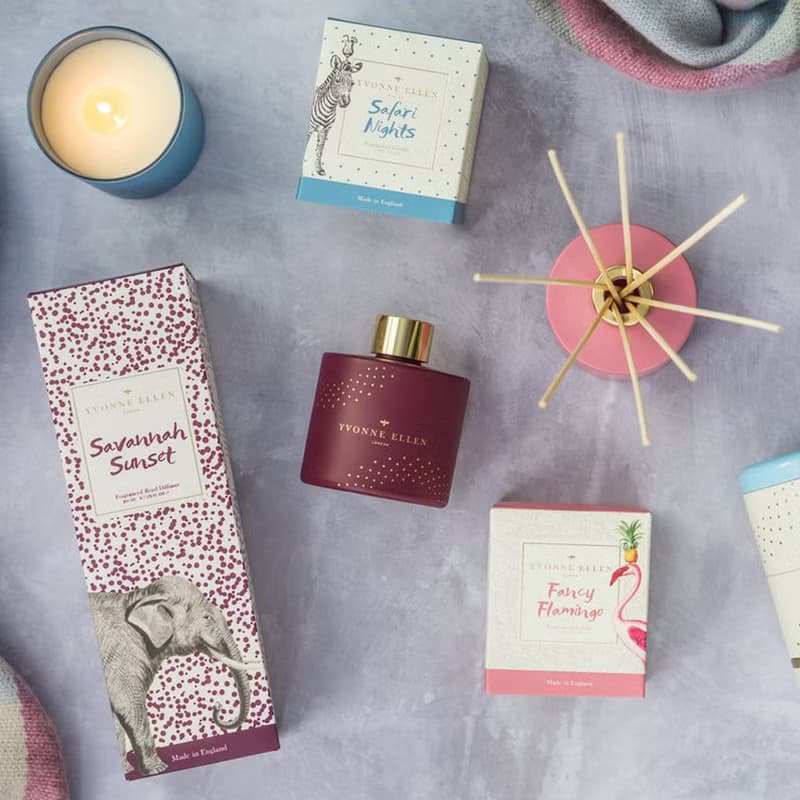 【Portmeirion】Yvonne Ellen | 動物饗宴 200ml 擴香禮盒 獵豹