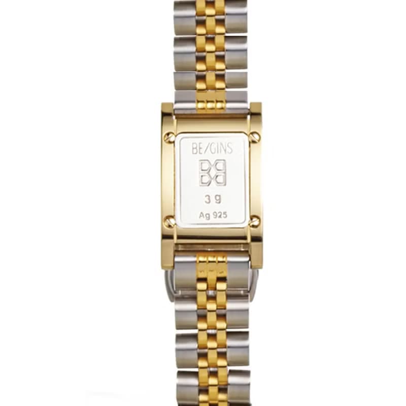 NCT PICK | GRAM SILVER BAR WATCH BRACELET_Combi