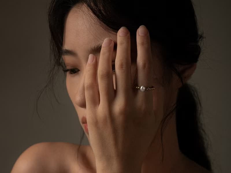 ARROGANT - 偏執 * 不銹鋼珍珠 彈性戒指