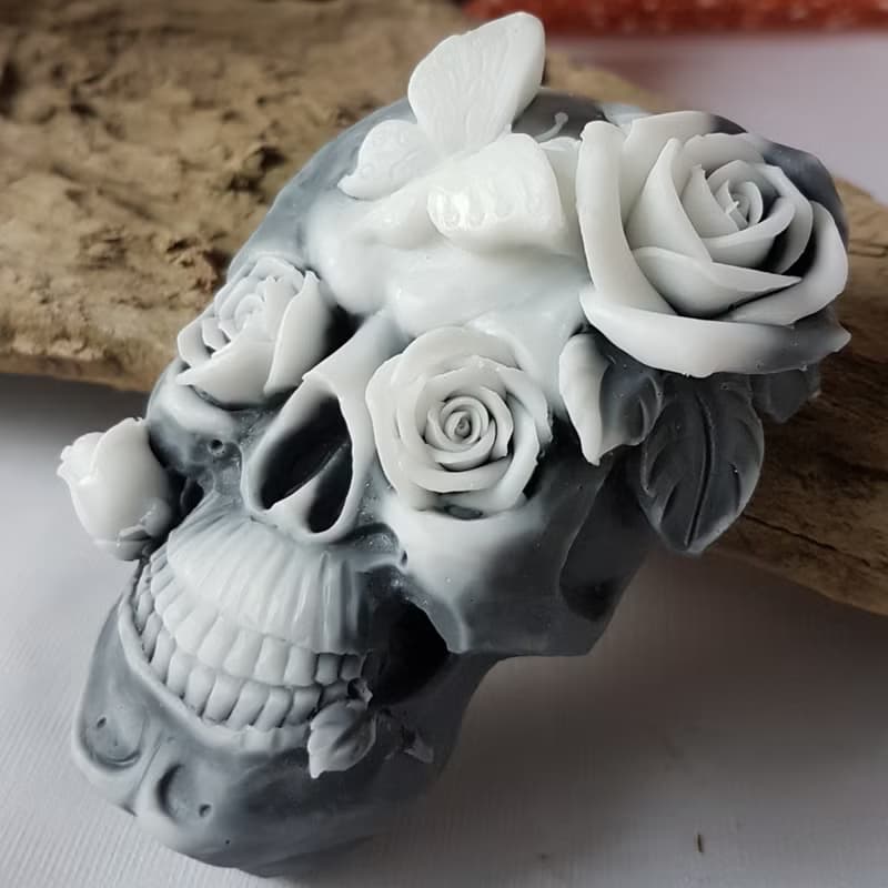 Kuso 設計款, 骷髏與玫瑰 手工皂 Jo Malone 英國梨與小蒼蘭香味