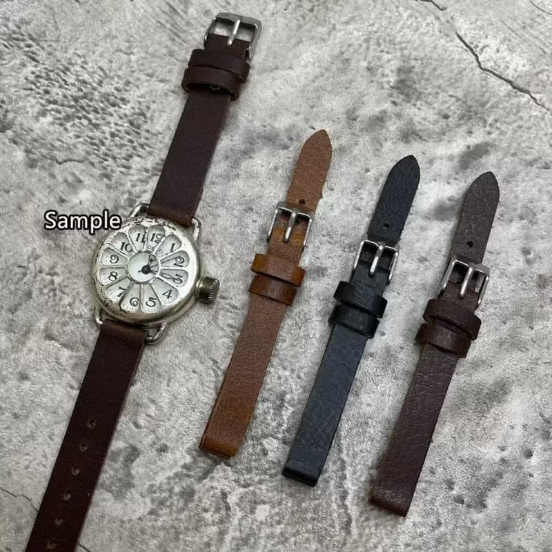 Timeless Watchband 復古手工製牛皮錶帶 10/12/14MM