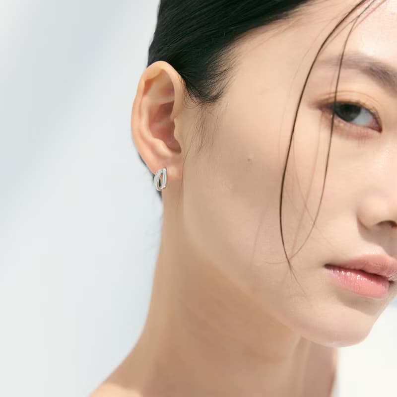 【NEW新品上市】朝光。珠母貝耳環
