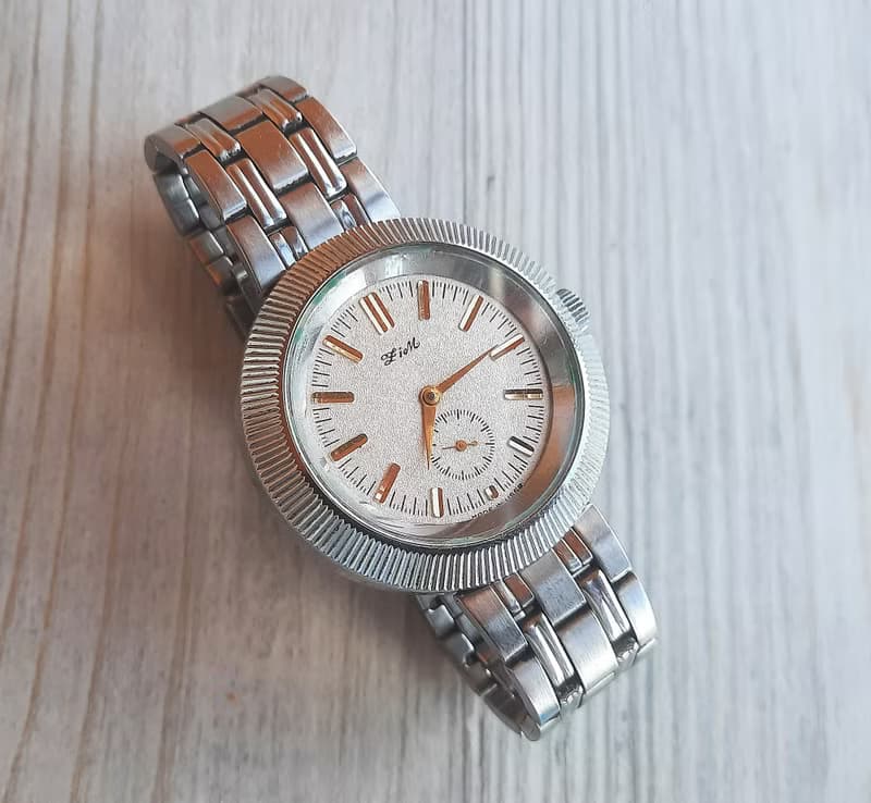 ZIM Soviet wind up mens watch 17 jewels – nice dial vintage 1960 wrist watch