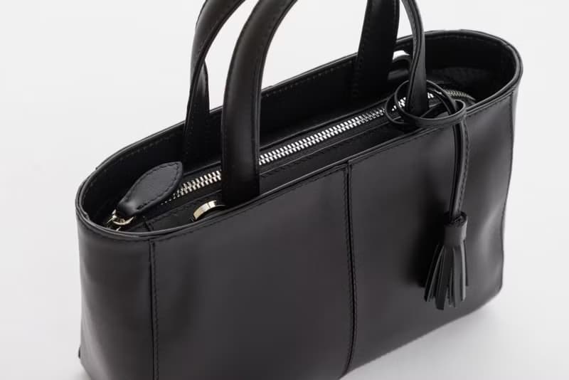 Lukbag Studio|流蘇手提兩用小方包|經典黑【母親節禮盒】快速出