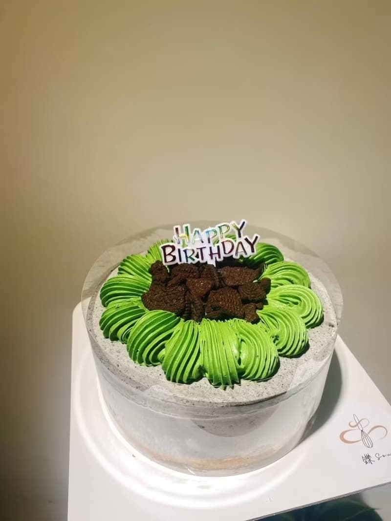 黑芝麻抹茶慕斯 可宅配 慕斯 生日蛋糕 生日禮物 鑠甜點 公版蛋糕