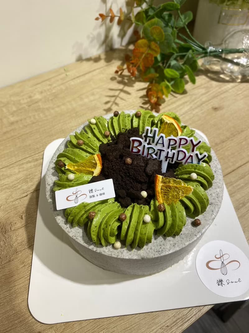 黑芝麻抹茶慕斯 可宅配 慕斯 生日蛋糕 生日禮物 鑠甜點 公版蛋糕