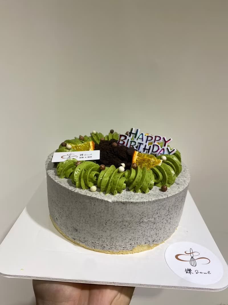 黑芝麻抹茶慕斯 可宅配 慕斯 生日蛋糕 生日禮物 鑠甜點 公版蛋糕