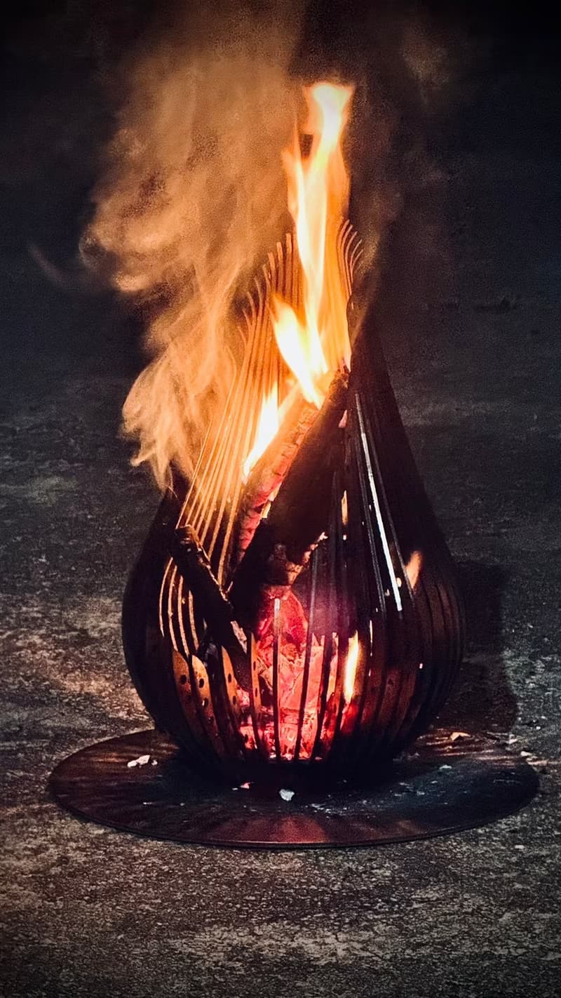 水滴焚火台