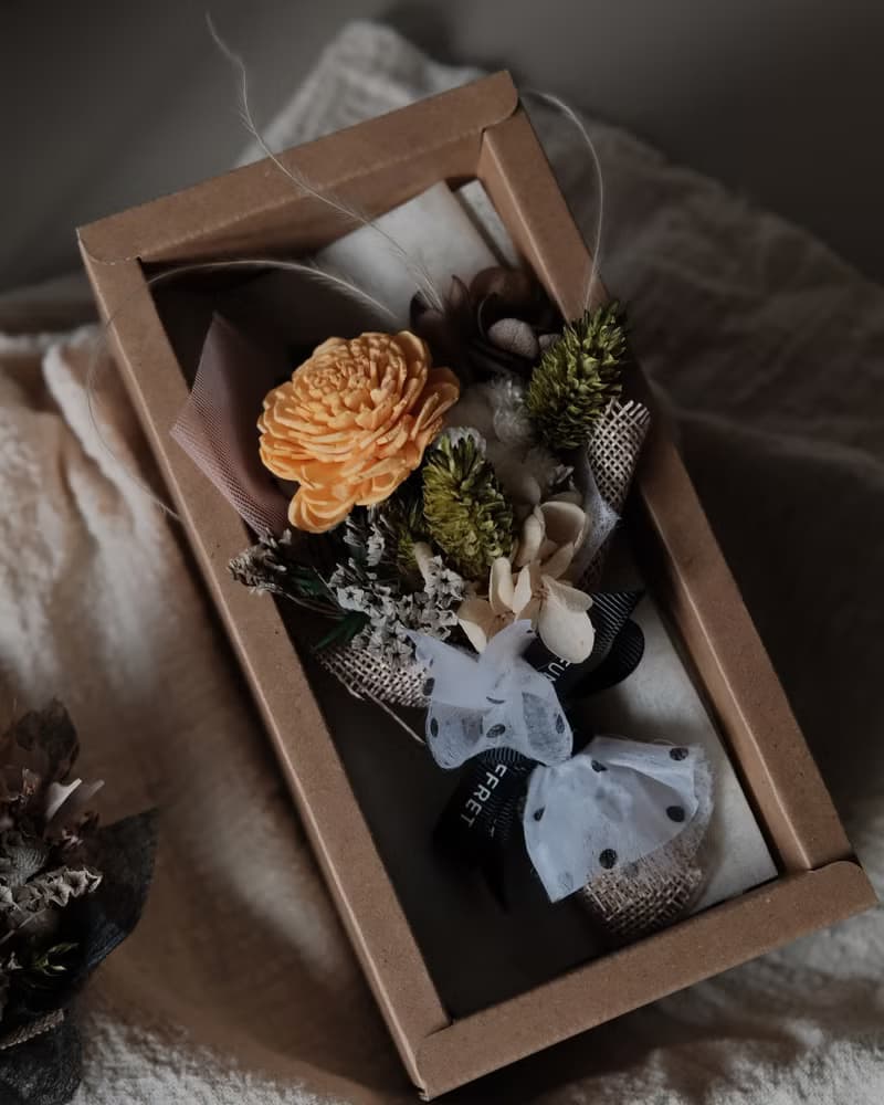 xuli.96 旅行小花束 序曲小花束禮盒 永生花生日禮物 禮物