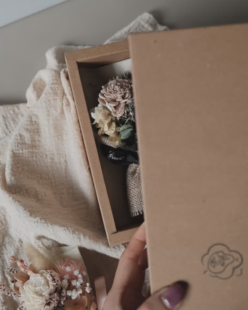 xuli.96 旅行小花束 序曲小花束禮盒 永生花生日禮物 禮物