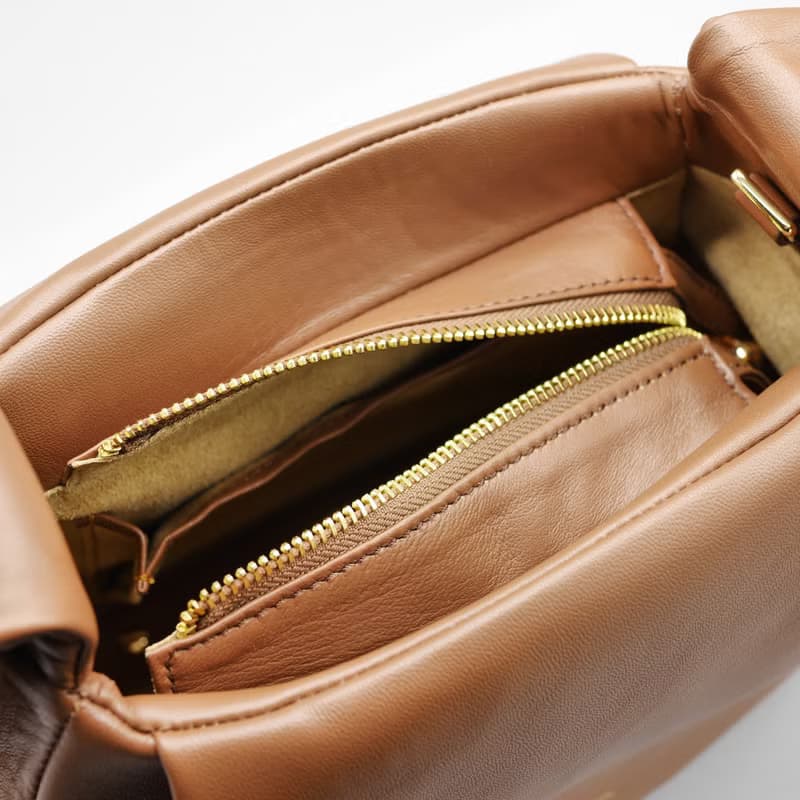 Jaychewin Garrett Handbag 泰國皮包 - Tan Lambskin 小羊皮