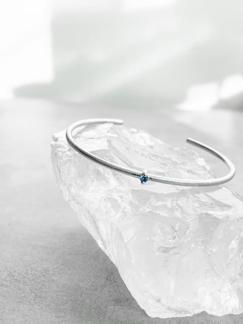 【日常之美】迷你寶石 everyday bangle 純銀 手環 手鐲