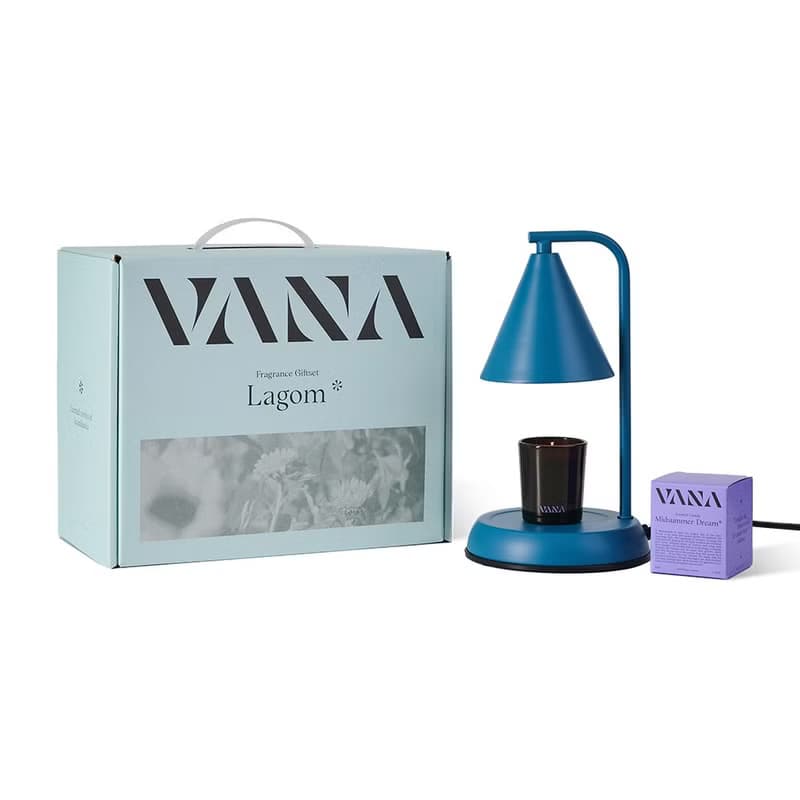 Lagom No.24 幾何金屬款香氛暖燈禮盒 享保固 純天然植物蠟燭