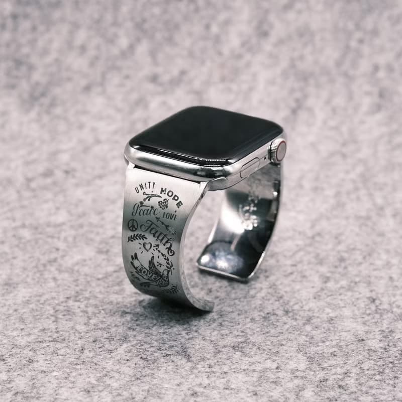 【時尚飾物】SOULITE蘋果手錶手鐲錶帶 Peace Dove